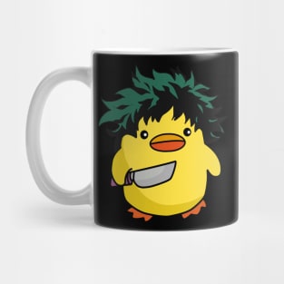 Deku Duck with knife! Mug